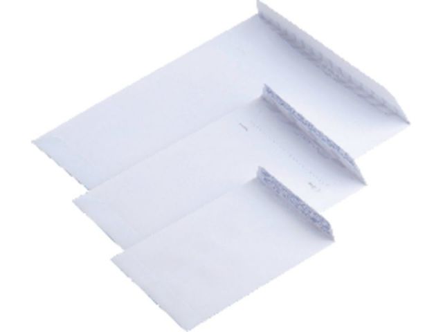 005118 / UNIPAPEL CAJA DE 500 BOLSAS 132X187. AUTODEX. OFFET BLANCO. REF.05118