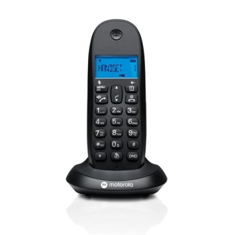 Motorola C1001L Telefono Inalambrico Dect - Identificador de Llamada - Manos Libres