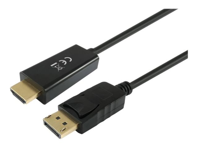 Equip Life - Cable adaptador - DisplayPort macho a HDMI macho - 2 m - compatibilidad con 4K