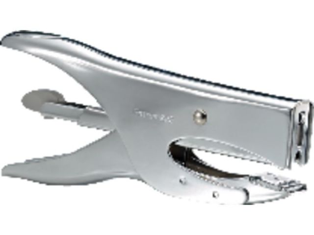 GRAPADORA PETRUS DE TENAZA 222 METALICA CROMADA CAPACIDAD DE GRAPADO 40 HOJAS USA GRAPAS 22/6-8 Y 24/6-8