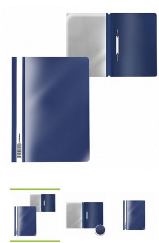 1339129 / DOSSIER CON FÁSTERNER FIZZY CLASSIC, A4, AZUL ERICH KRAUSE 50003