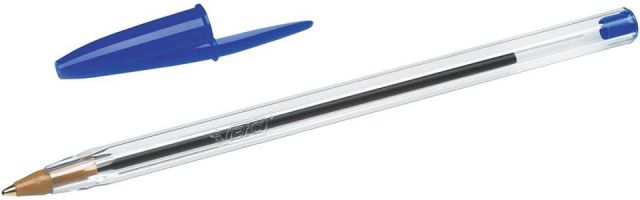 92385 / 8373609 BOLIGRAFO BIC CRISTAL AZUL TRAZO 0,4 MM -UNIDAD