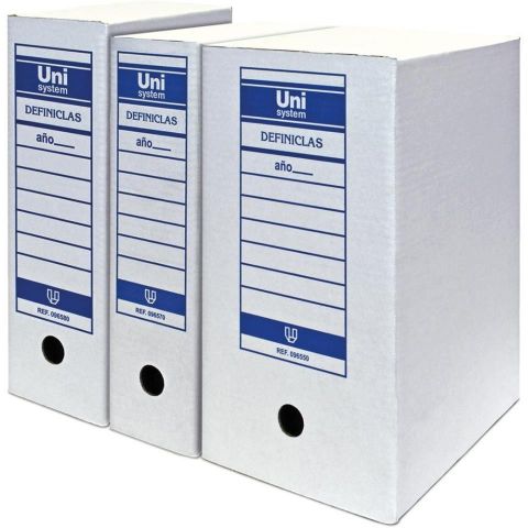 1330002 / ARCHIVO DEFINITIVO CARTON DEFINICLAS FOLIO UNISYSTEM 367x100x251 mm