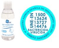 # OUTLET 159508 / 1713200000 / 100 ml Gel Higienizante hidroalcohólico higienizante sanitario  de manos (etanol 75%). Bote de 100 ml. #COVID