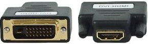 adaptador dvi hembra - hdmi macho l-link