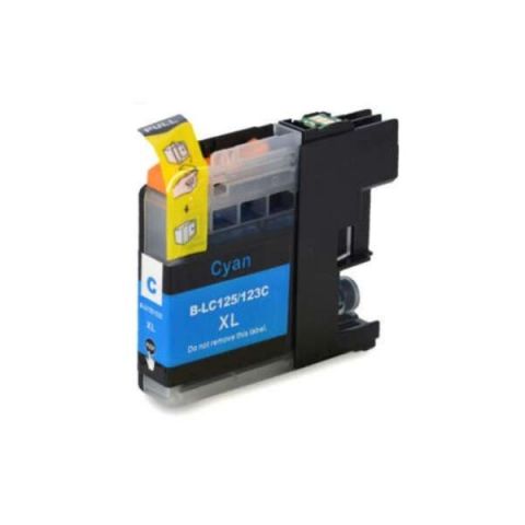 Re/Co.   LC123C XL Cian Brother DCP-J152W / DCP-J4110DW / DCP-J552DW / DCP-J752DW / MFC-J650DW / MFC-J4410DW / MFC-J4510DW / MFC-J4610DW / MFC-J4710DW / MFC-J6520DW / MFC-J6720DW / MFC-J6920DW / MFC-J870DW  NO VALIDO PARA DCP-J132W/DCP-J172W /MFC-J470DW 0,6K