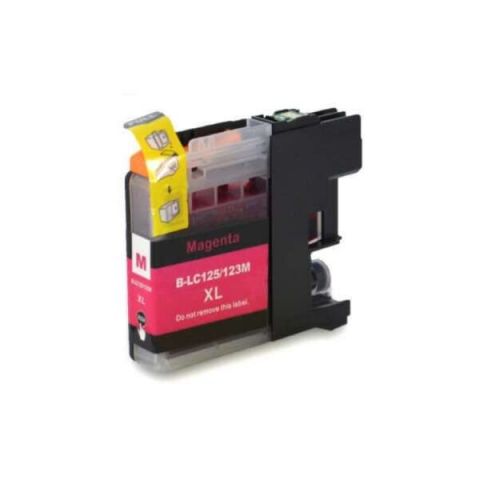 Re/Co.   LC123M XL Magenta Brother DCP-J152W / DCP-J4110DW / DCP-J552DW / DCP-J752DW / MFC-J650DW / MFC-J4410DW / MFC-J4510DW / MFC-J4610DW / MFC-J4710DW / MFC-J6520DW / MFC-J6720DW / MFC-J6920DW / MFC-J870DW  NO VALIDO PARA DCP-J132W/DCP-J172W /MFC-J470DW 0,6K