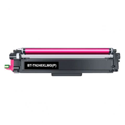 Toner Re/Co.  MAGENTA PARA BROTHER TN-248XLM para MFC-L8390CDW / MFC-L8340CDW / MFC-L3760CDW / HL-L3220CW / HL-L3215CW / HL-L3220CWE / HL-L3240CDW / DCP-L3520CDW / DCP-L3520CDWE / DCP-L3515CDW / DCP-L3560CDW / DCP-L3555CDW / MFC-L3740CDW / MFC-L3740CDWE / HL-L8240CDW / HL-L8230CDW (2,3K) TN248XLM