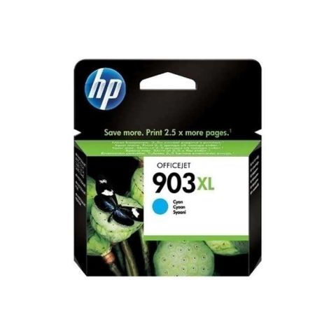 Nº 903XL  HP T6M03AE tinta cian, 9,5 ml para  HP OfficeJet Pro All in one  6860  /  6960  /  6970  / 6950  /  6971  /  6978  /  6974  /  6979  /  6976  /  6962  /  6961  /  6963  /  6964  /  6965  /  6966  /  6968  0,825K - 0,750K