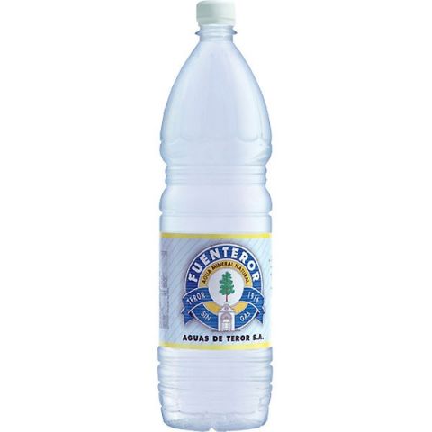 AGUA MINERAL NATURAL TEROR BOTELLA DE 1,5 L